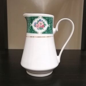 Vintage style fine china floral creamer